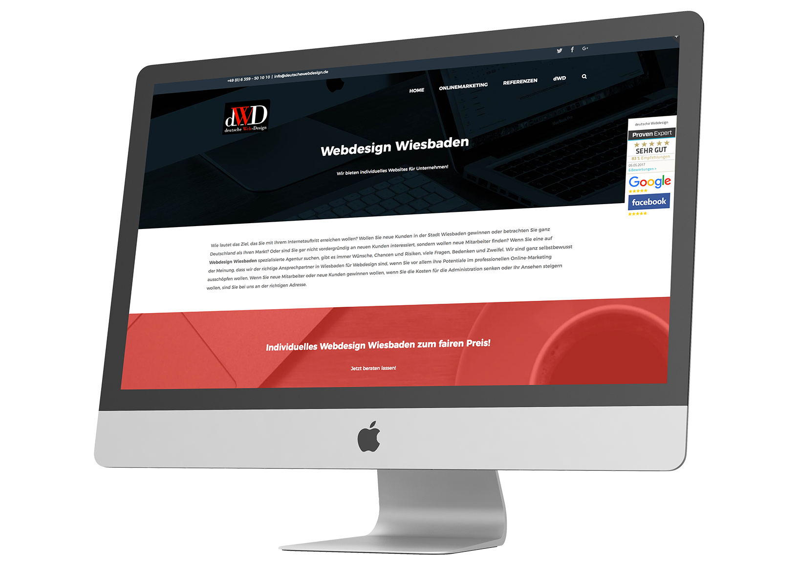 Webdesign Wiesbaden Google Seite 1, Webdesign, Shopsystem, SEO, Suchmaschinenoptimierung, Internetwerbung, Filmproduktion, Imagefilm, Webshopn